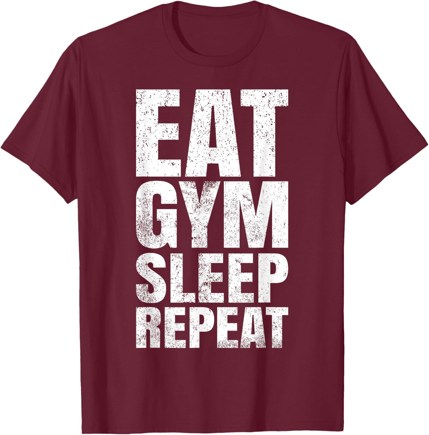 Funny Gym Gift Body Building T-Shirt - T-Shirt | Maroon