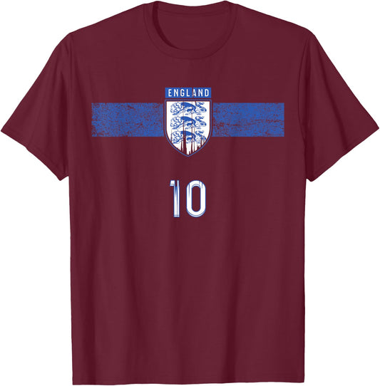 England Flag English Price lovers T-Shirt - T-Shirt | Maroon
