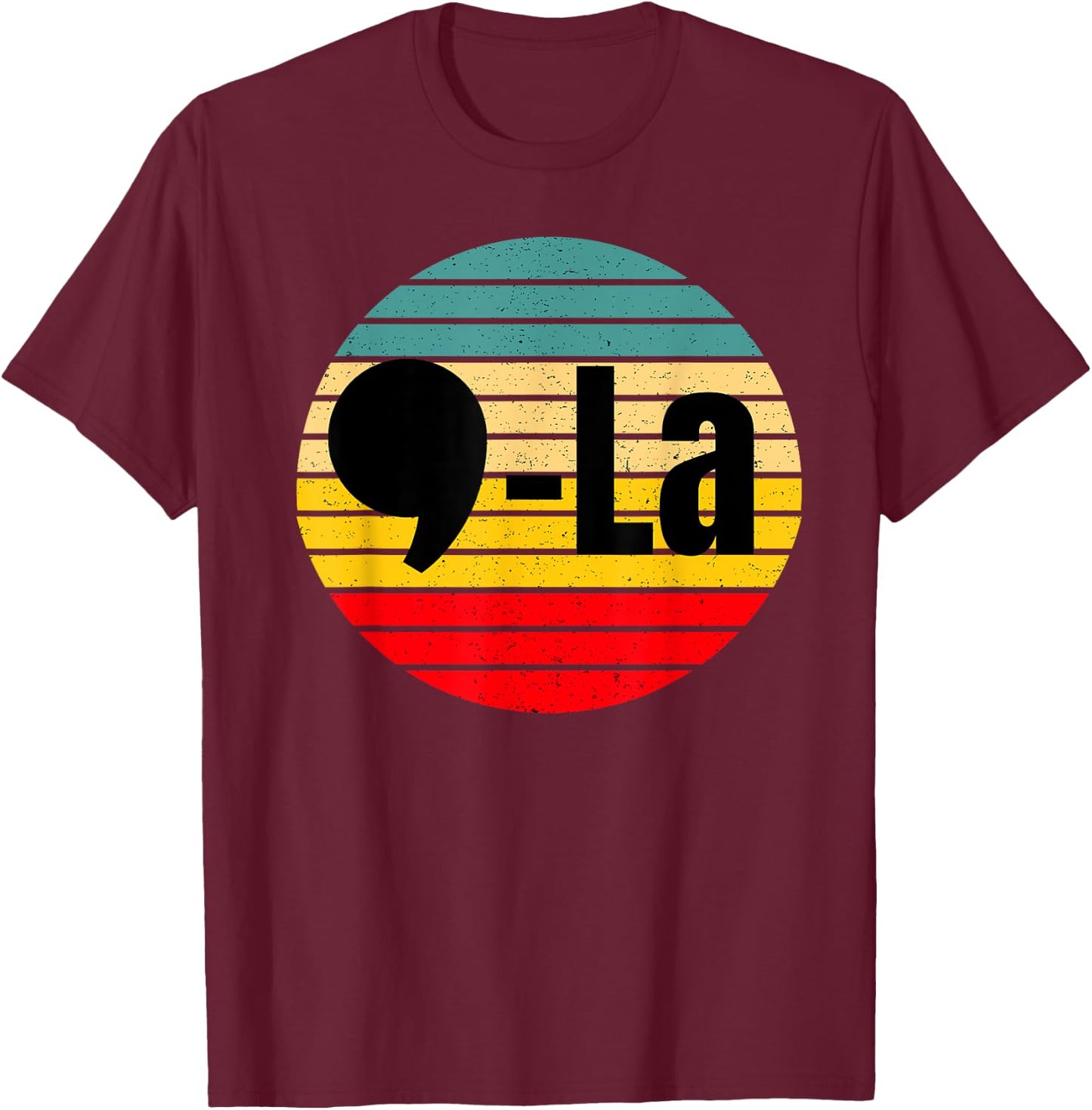 Comma La - ,La - Kamala Harris - Harris Biden 2020 Election T-Shirt - T-Shirt | Maroon