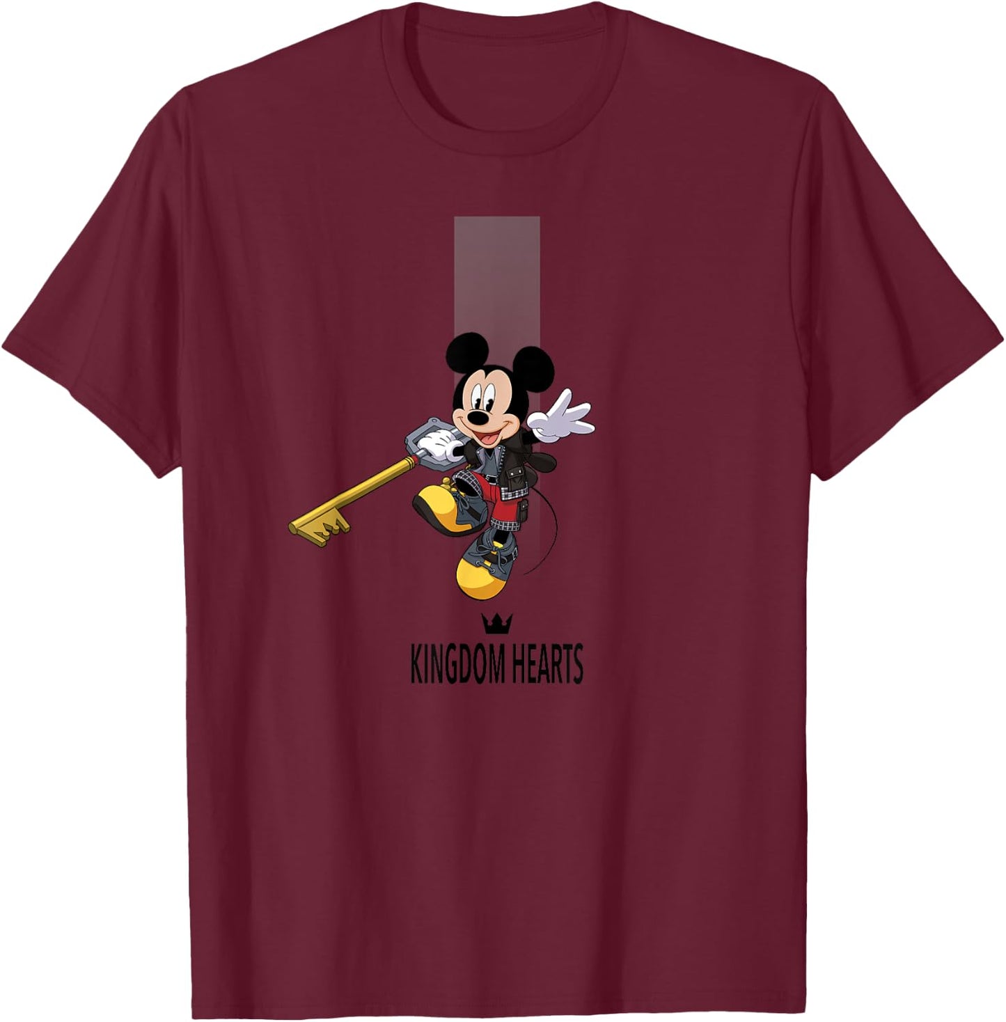 Disney Kingdom Hearts III Mickey Mouse Keyblade T-Shirt - T-Shirt | Maroon