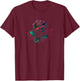 Rose T-Shirt - T-Shirt | Maroon