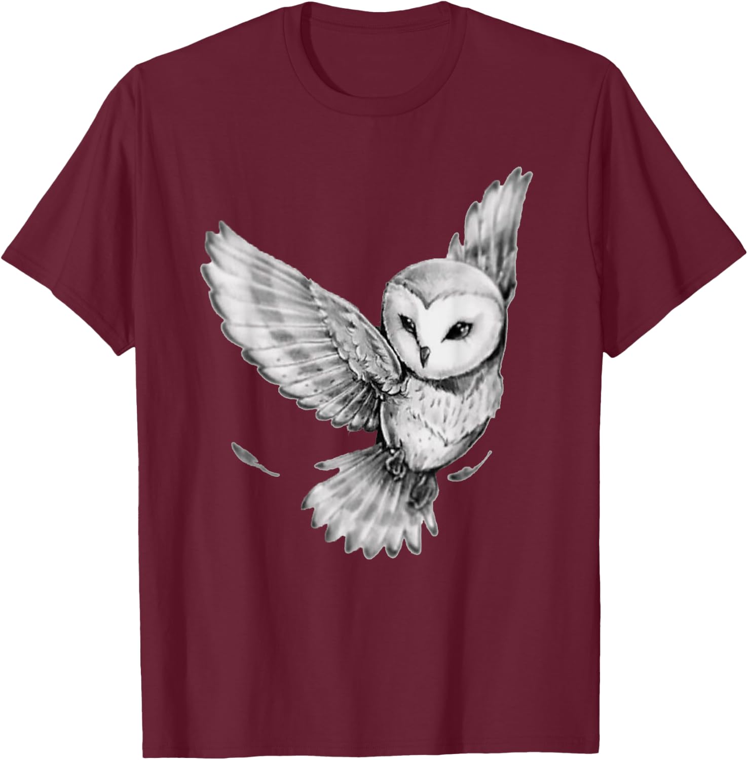Owl shirt , owl shirt , owl shirt for boys T-Shirt - T-Shirt | Maroon