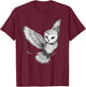 Owl shirt , owl shirt , owl shirt for boys T-Shirt - T-Shirt | Maroon