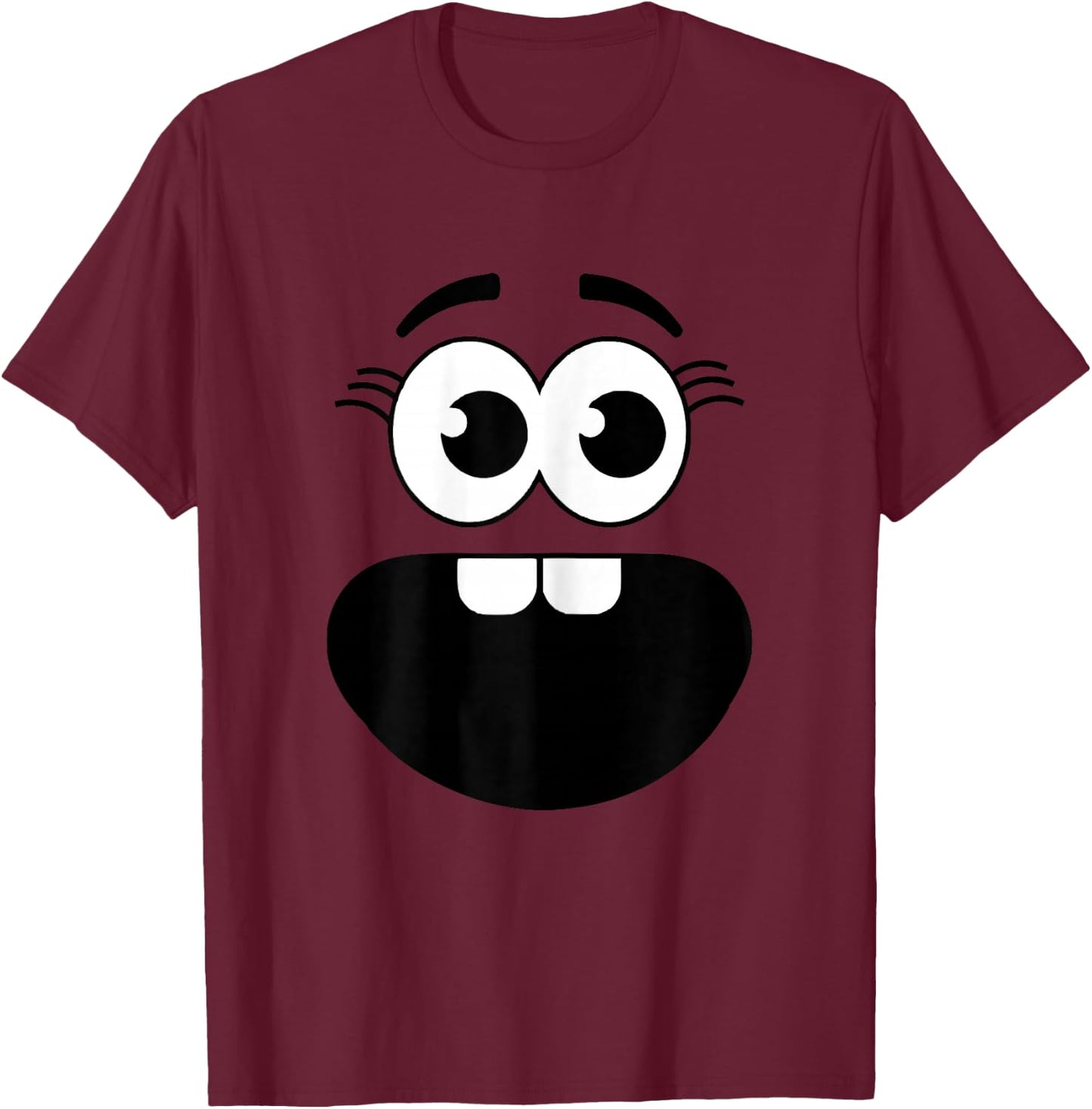 Creepy Carrots Face Teacher Halloween costume Matching Girls T-Shirt - T-Shirt | Maroon