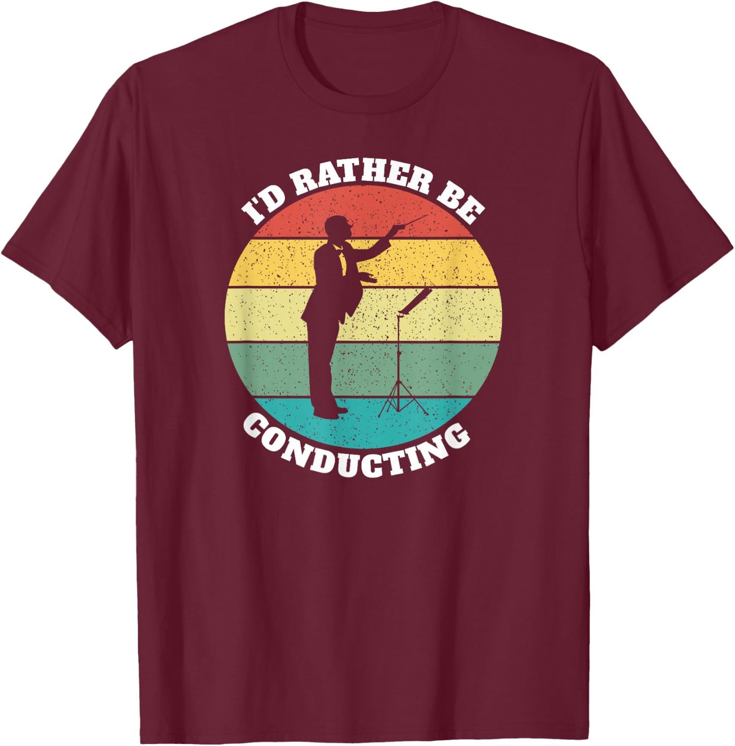 Orchestra Conductor Outfit T-Shirt - T-Shirt | Maroon