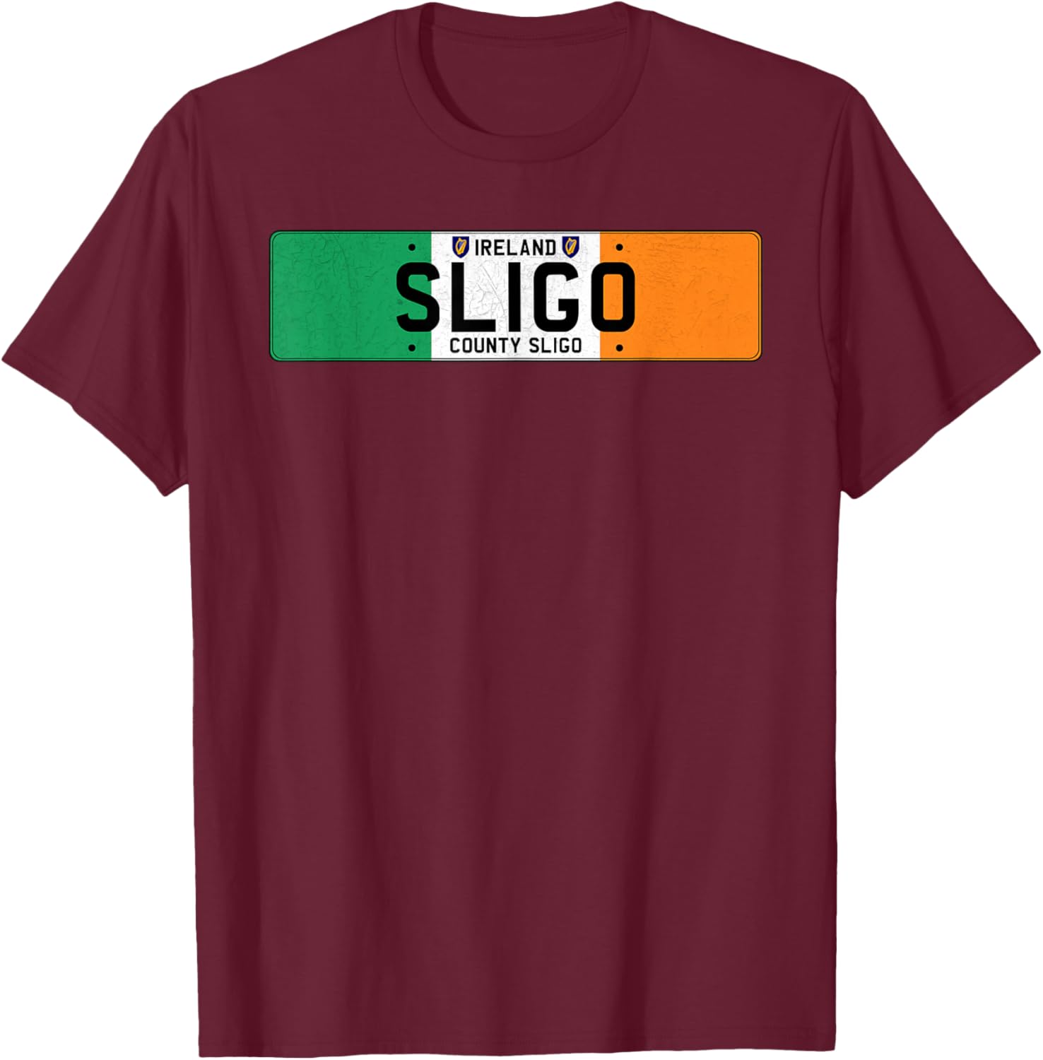 Sligo Ireland T-Shirt - T-Shirt | Maroon