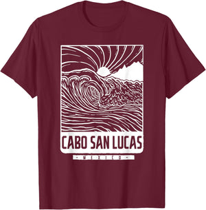 Cabo San Lucas Mexico T-Shirt - T-Shirt | Maroon