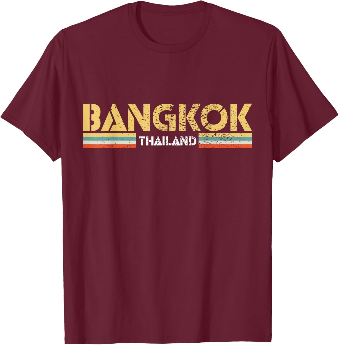 Bangkok Thailand T-Shirt - T-Shirt | Maroon