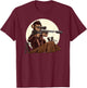 Monkey with a rifle funny gaming video game gift T-Shirt - T-Shirt | Maroon