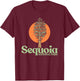 Sequoia National Park General Sherman Tree Graphic T-Shirt - T-Shirt | Maroon