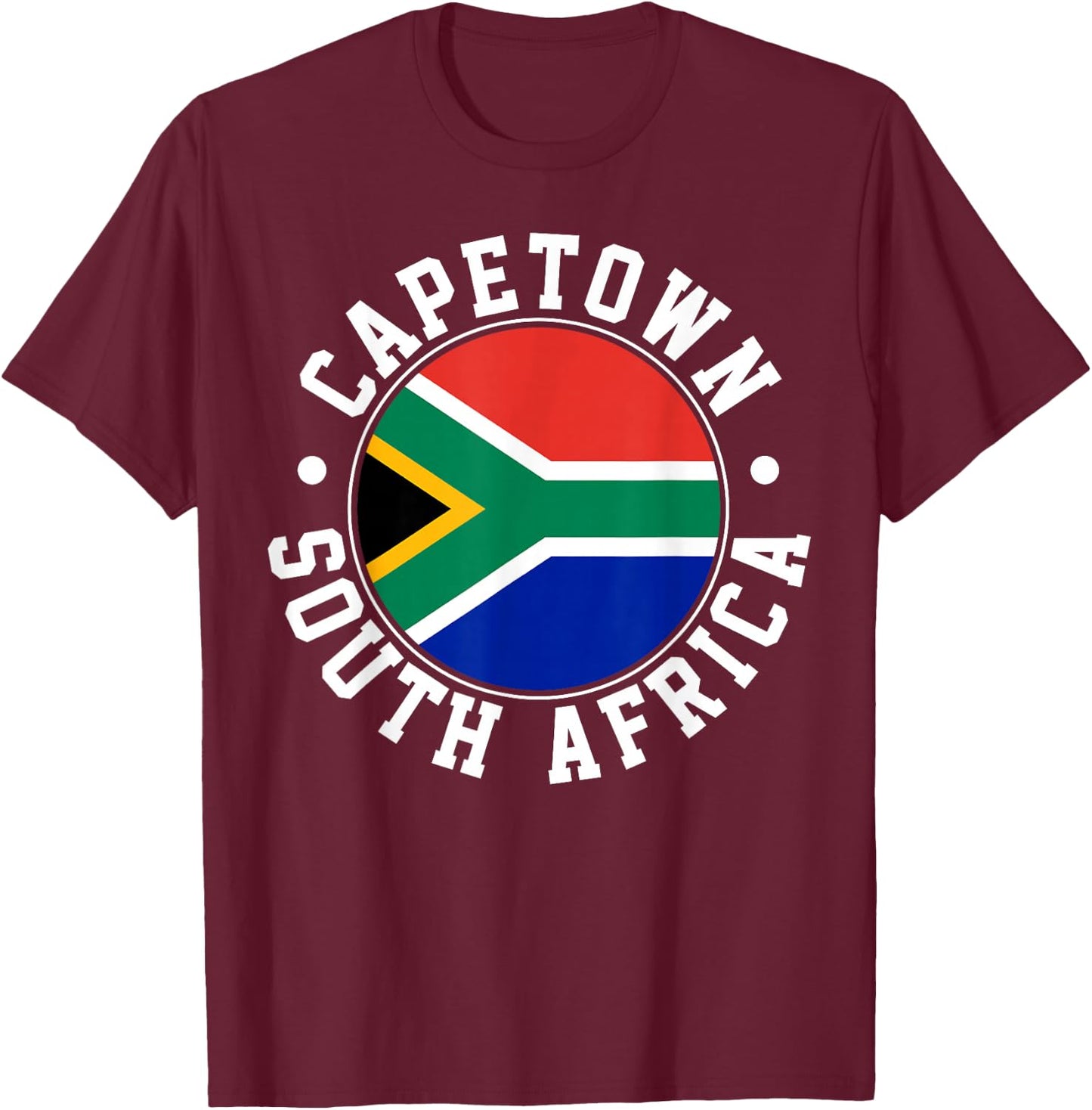 Cape Town South Africa T-Shirt - T-Shirt | Maroon