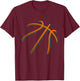 Basketball Apparel - Basketball T-Shirt - T-Shirt | Maroon