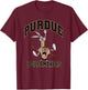 Purdue University Boilermakers x Looney Tunes Bugs Taz #1 T-Shirt - T-Shirt | Maroon