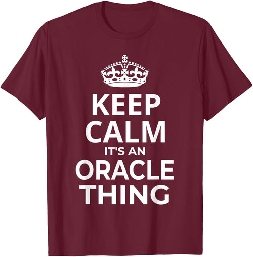 Oracle Women Girl Baby Name: Keep Calm It's An Oracle Thing!
