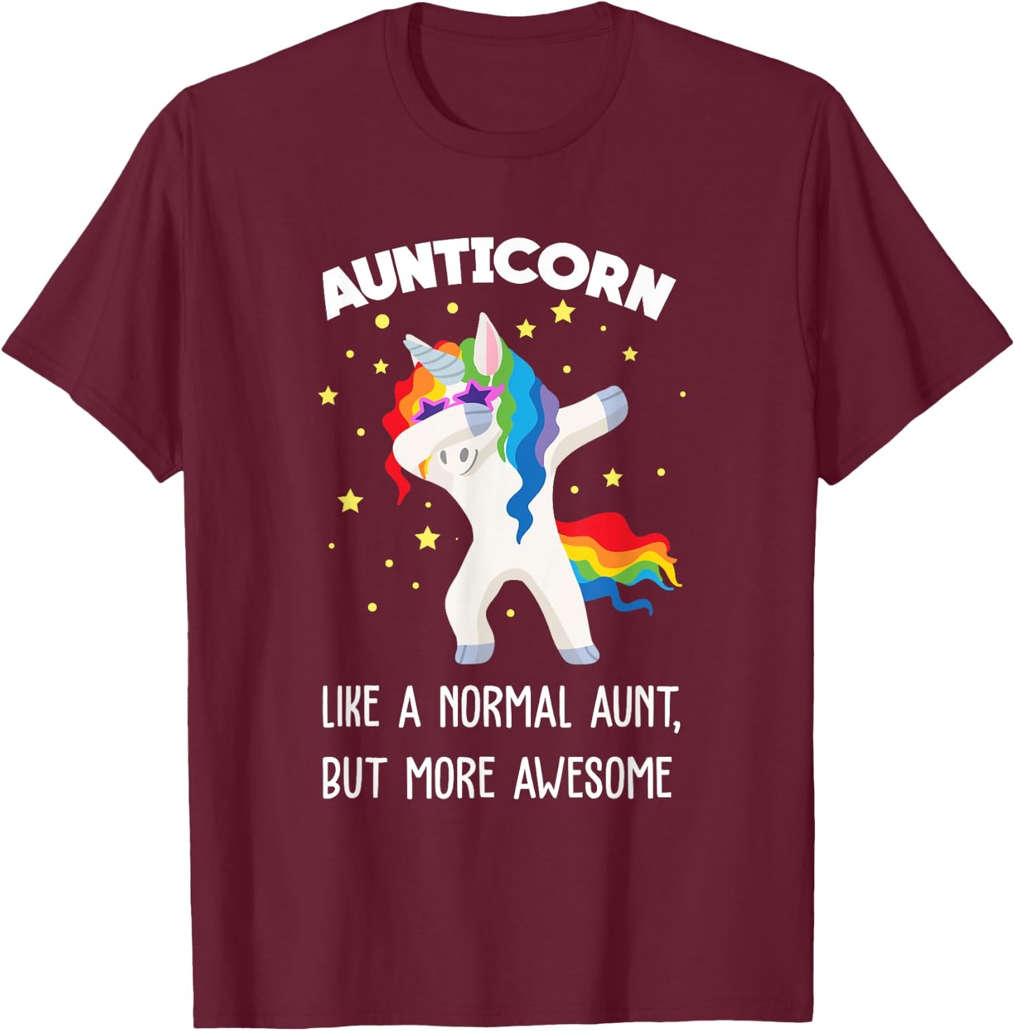 Funny Auticorn T-Shirt - T-Shirt | Maroon