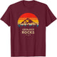 Geology Rocks - Funny Geologist Gift T-Shirt - T-Shirt | Maroon