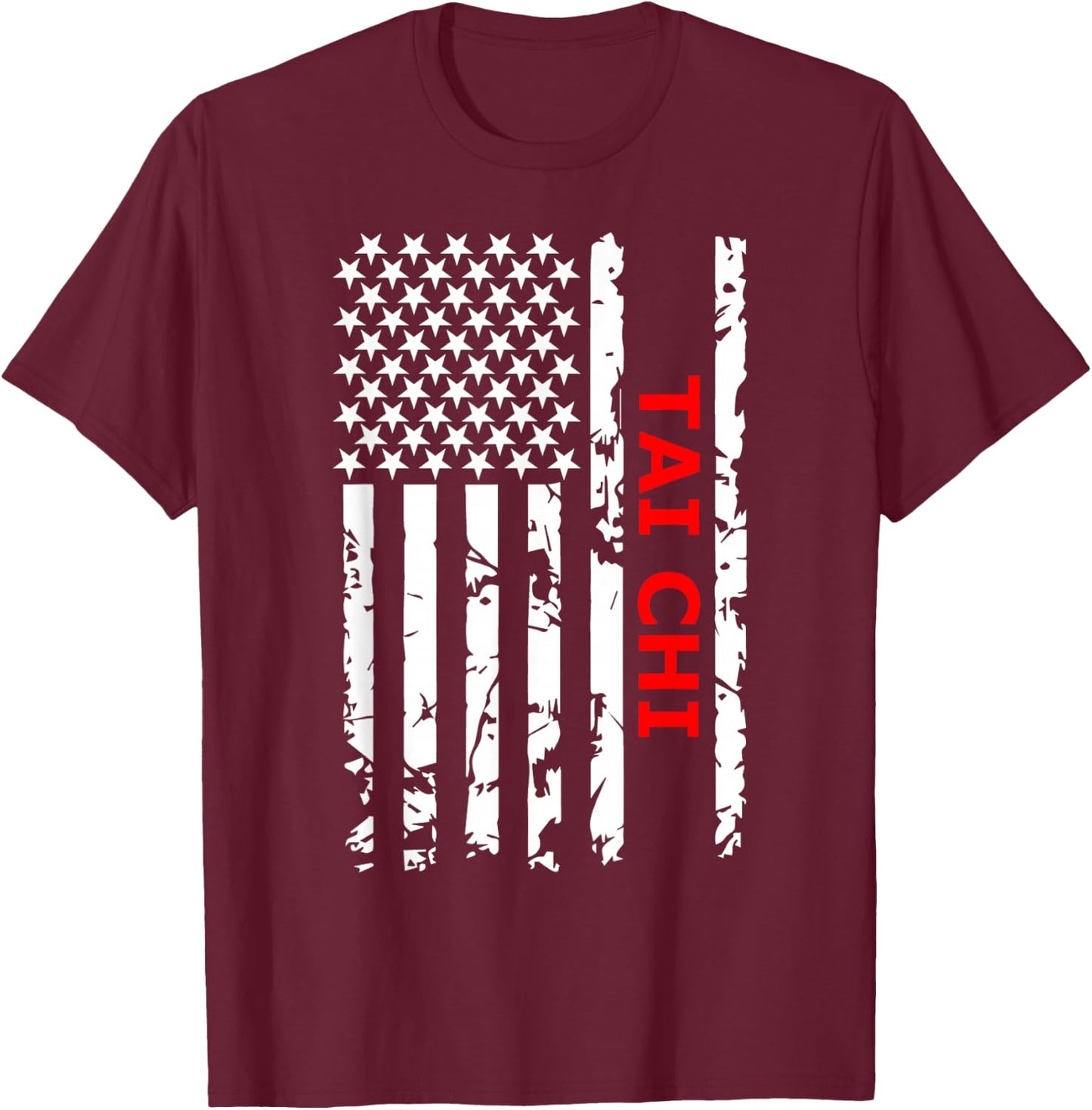 Tai Chi Martial Arts T-Shirt - T-Shirt | Maroon