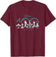 Disney 100 Years of Wonder Mickey & Pals Muted Cute D100 T-Shirt - T-Shirt | Maroon