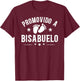 Promovido A Bisabuelo Great Grandpa Bisabuelo T-Shirt - T-Shirt | Maroon