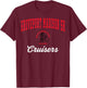 Groveport Madison High School Cruisers C3 T-Shirt - T-Shirt | Maroon