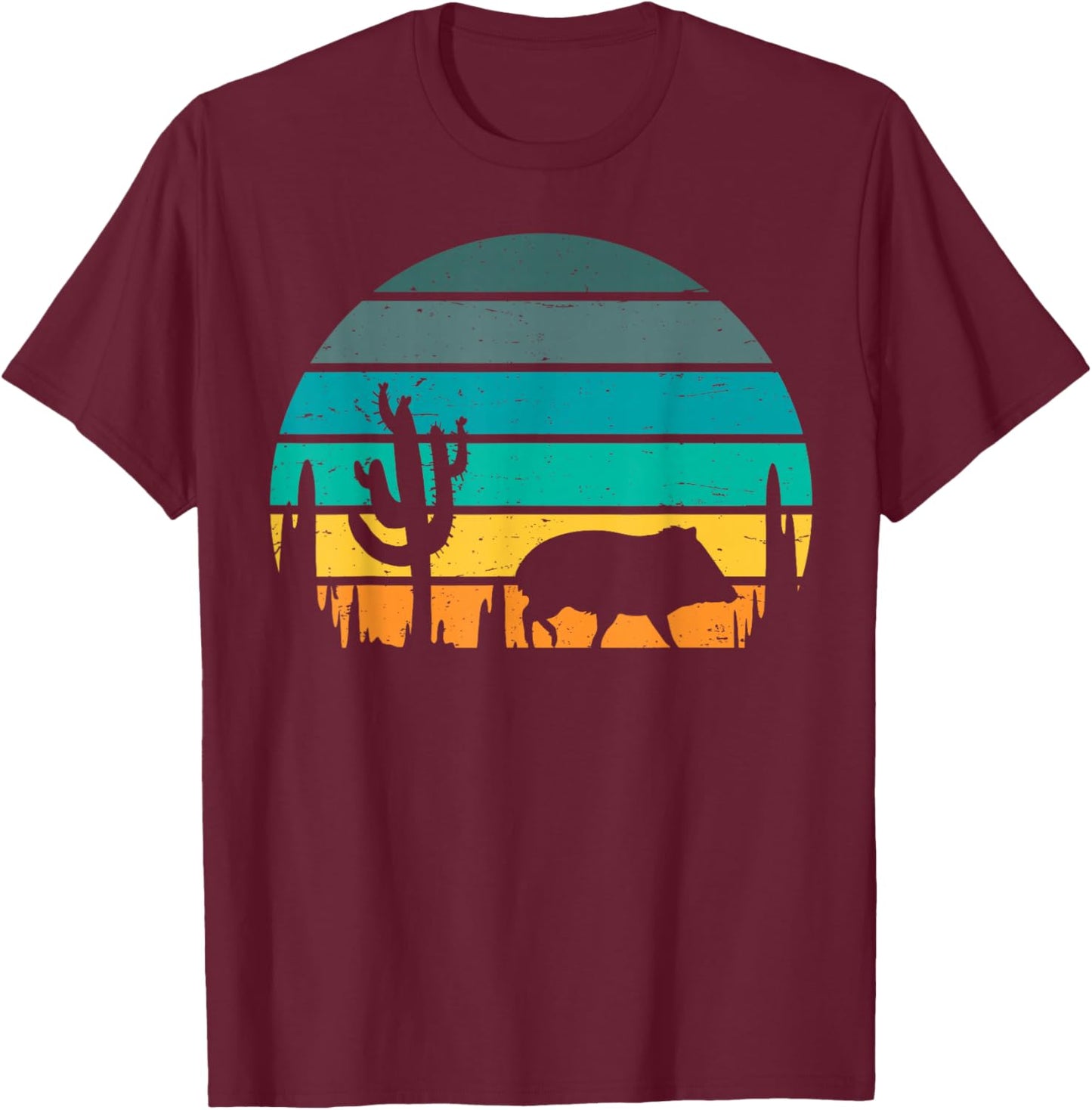 Javelina Pig Desert Arizona Quote for a Javelina fan T-Shirt - T-Shirt | Maroon