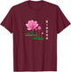 Lotus Tai Chi & Qi Gong Instructors & Practitioners Uniform T-Shirt - T-Shirt | Maroon