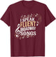 I Speak Fluent Broadway Songs T-Shirt - T-Shirt | Maroon
