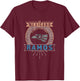 Playera Soy Mexicano y por si fuera poco Ramos Last Name T-Shirt - T-Shirt | Maroon
