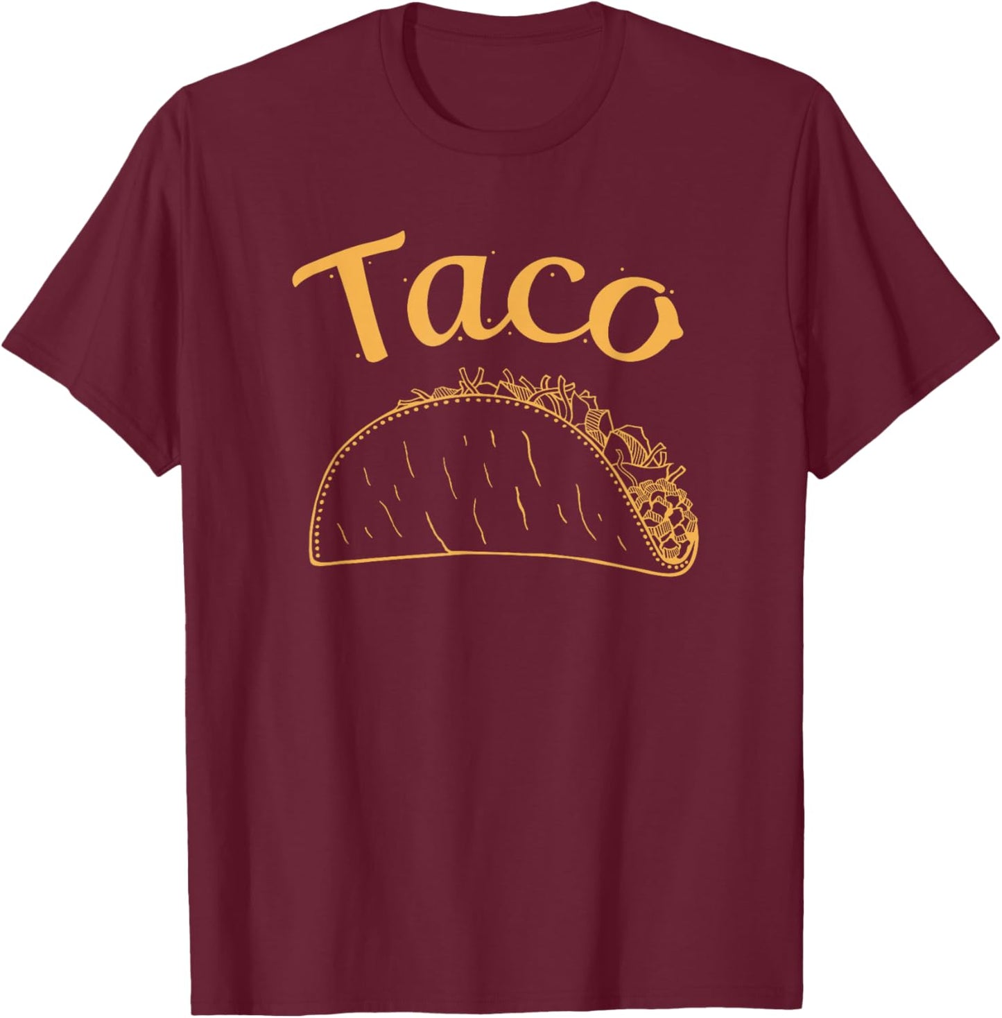Burrito Taco Taquito Dad Mom Child Baby Matching Family T-Shirt - T-Shirt | Maroon