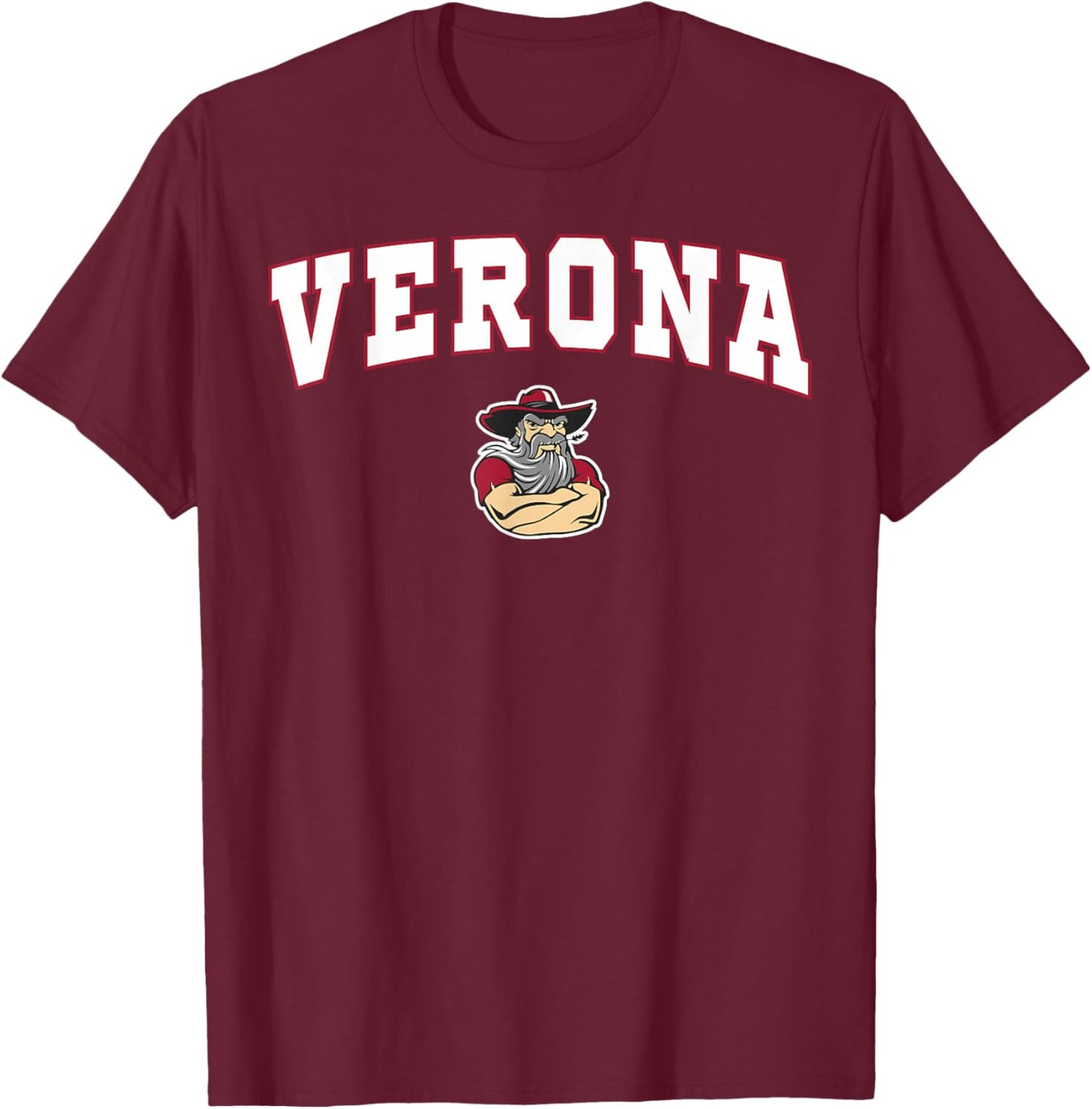 Verona High School Hillbillies T-Shirt - T-Shirt | Maroon