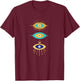 Third Eye All Seeing Spiritual Gift Apparel Evil Eye Curse Protection , Teen Girls & Teens, Black, Short Sleeve, Classic Fit, Small T-Shirt - T-Shirt | Maroon