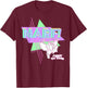 Pinky and The Brain Pinky Narf Neon T-Shirt - T-Shirt | Maroon