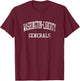 Washington-Liberty High School HS Arlington VA Vintage Sport T-Shirt - T-Shirt | Maroon