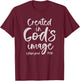 55 Year Old Christian Jesus Christ 55th Birthday T-Shirt - T-Shirt | Maroon