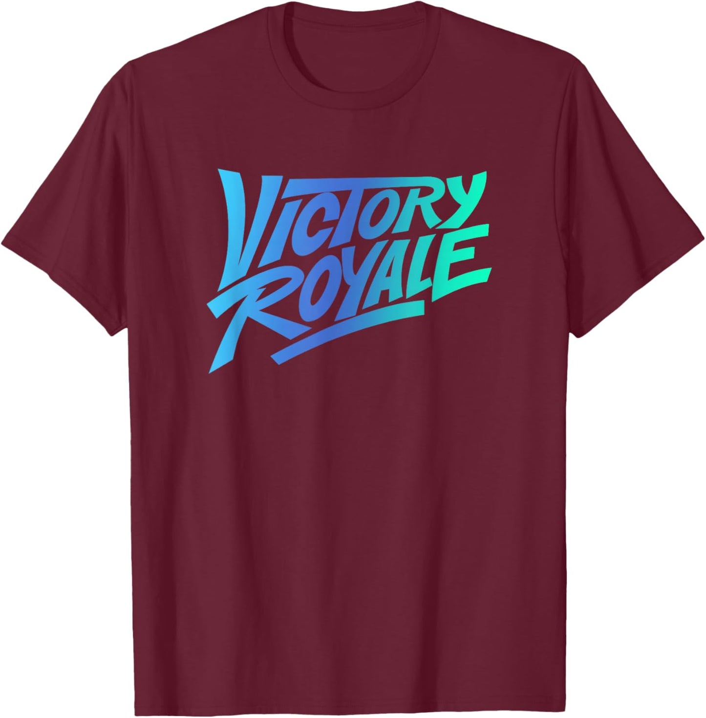Fortnite Victory Royale Gradient Logo Small T-Shirt - T-Shirt | Maroon