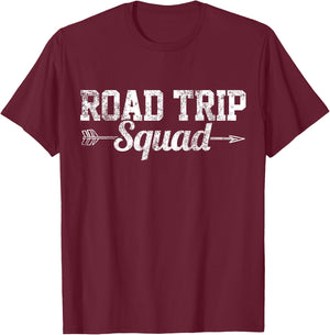 Road Trip Road Trip Camping Motorhome Motorhome T-Shirt - T-Shirt | Maroon