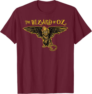 Land of Oz Wicked Witch Get My Flying Monkeys Wizard of OZ T-Shirt - T-Shirt | Maroon