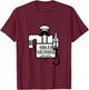 Organ Grinder Pizza - Portland Oregon Restaurant Experience T-Shirt - T-Shirt | Maroon