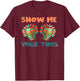 Show me Your Tikis Hawaiian Funny Hawaii Tiki Totem T-Shirt - T-Shirt | Maroon