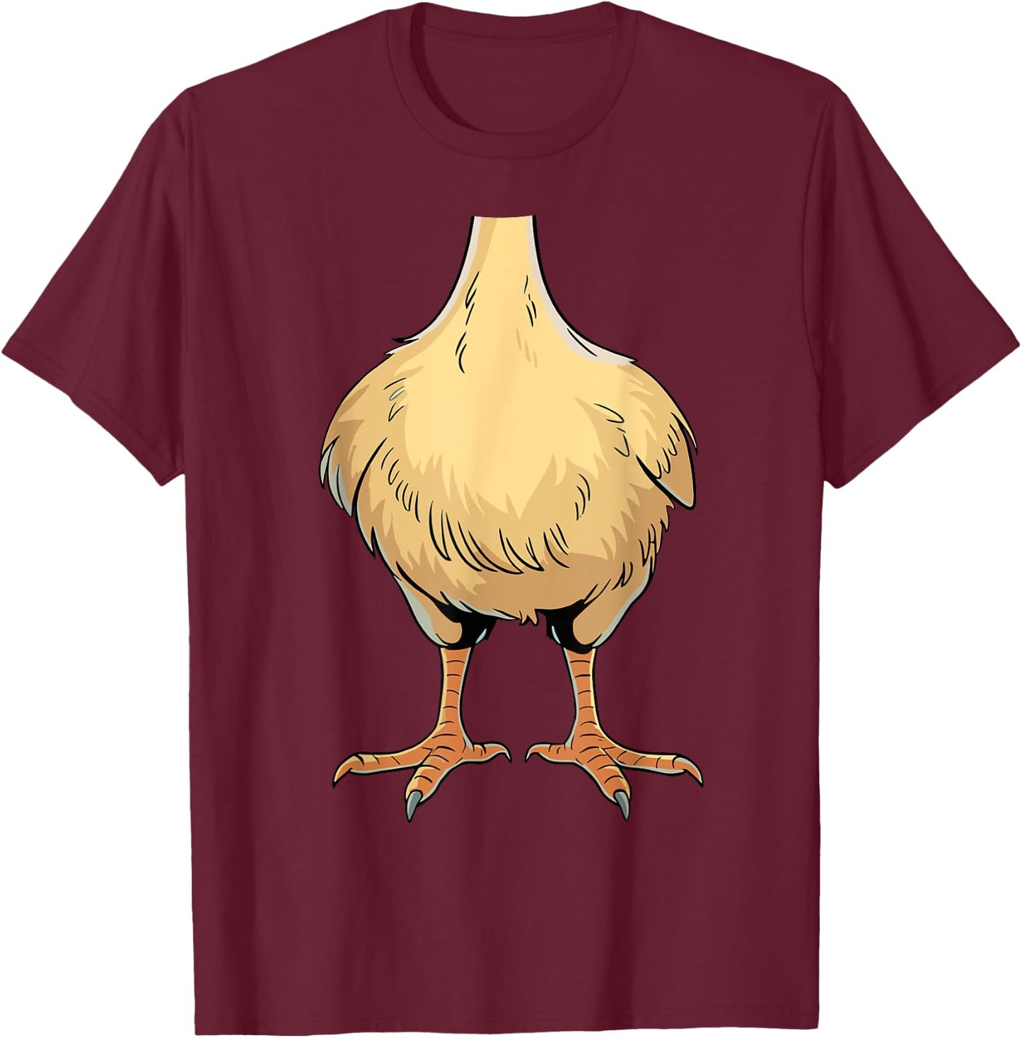 Easy Last Minute Novelty Halloween Party Stuff Chick Halloween Outfit Funny Baby Chicken Kids Costume T-Shirt - T-Shirt | Maroon