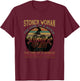 Stoner Woman Soul Of A Witch Mouth Of A Sailor Funny Shirt T-Shirt - T-Shirt | Maroon