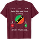 Saint Kitts and Nevis Is Calling and I Must Go Saint Kitts a T-Shirt - T-Shirt | Maroon