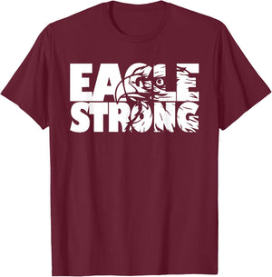 Eagles School Sports Fan Team Spirit T-Shirt - T-Shirt | Maroon