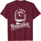 Support Your Local Moonshiner Funny Moonshine Jar Vintage T-Shirt - T-Shirt | Maroon