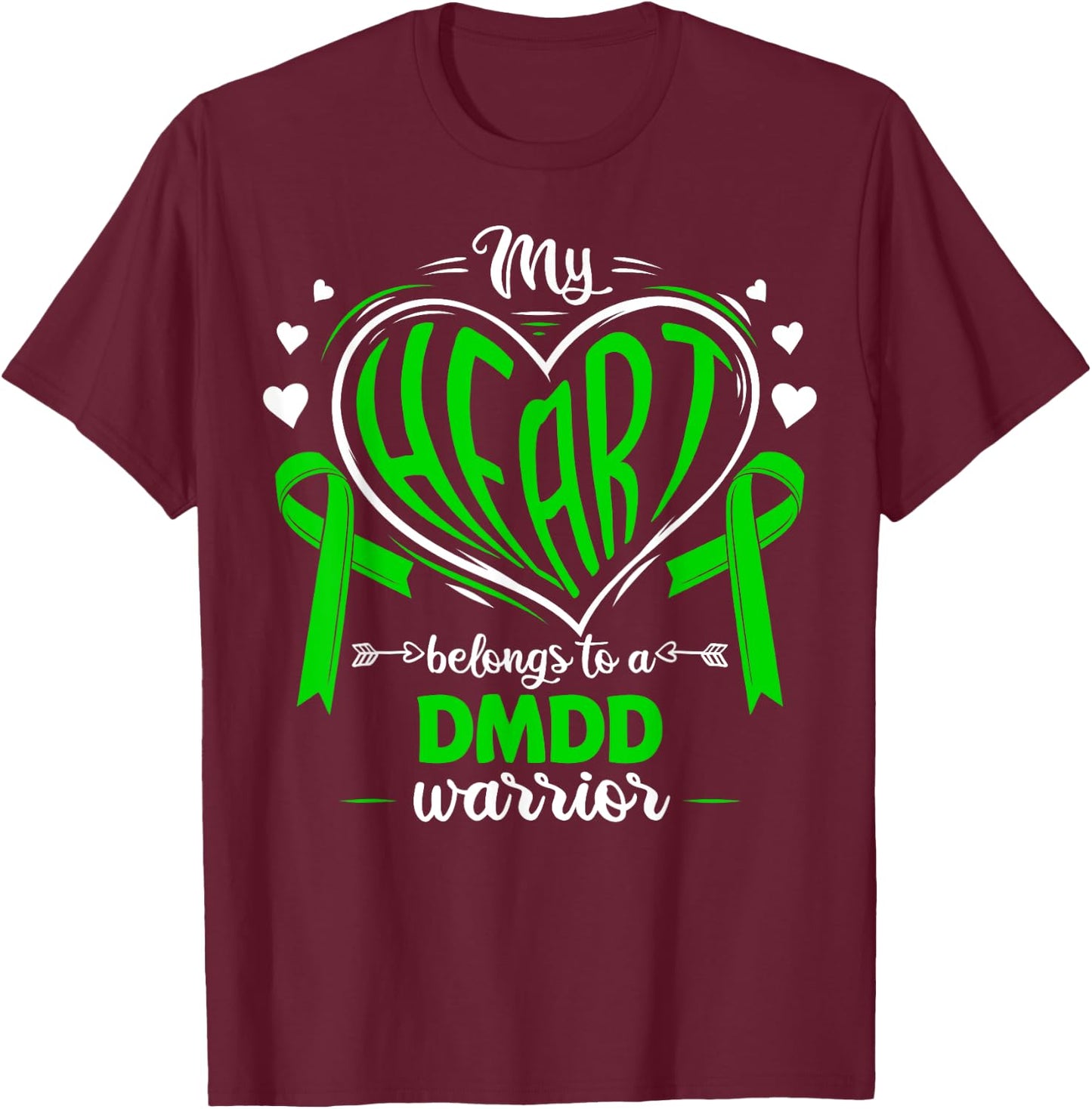 Disruptive Mood Dysregulation Disorder DMDD Awareness T-Shirt - T-Shirt | Maroon