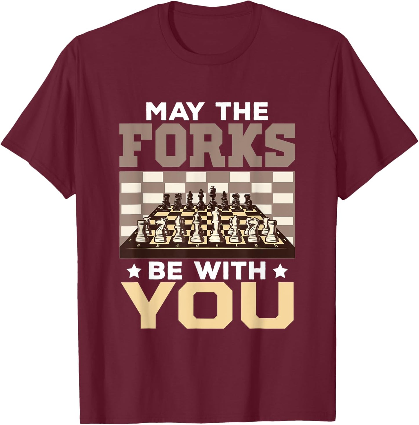 I play like a girl try and keep up – Queen Chess T-Shirt - T-Shirt | Maroon