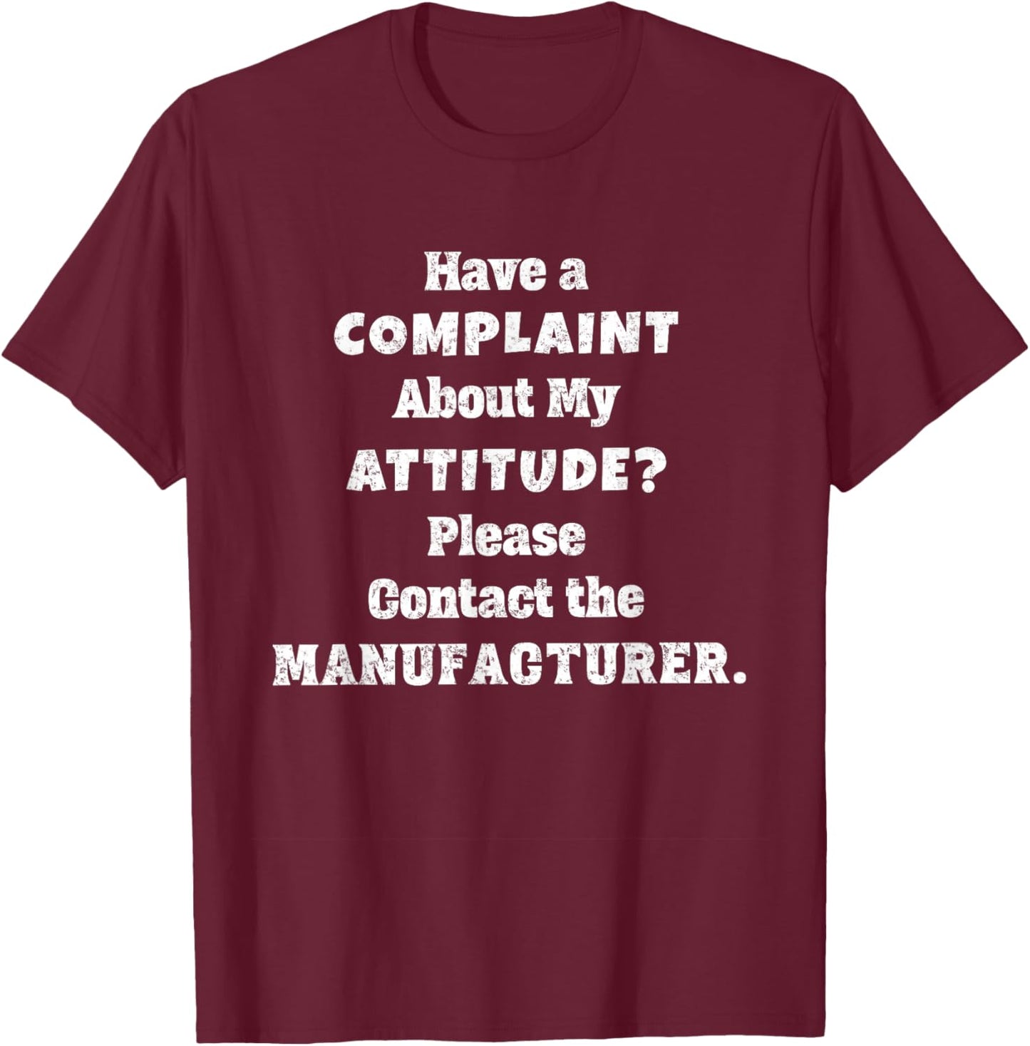 Funny Teenage Girl Sarcastic Moody Teenager Bad Attitude T-Shirt - T-Shirt | Maroon