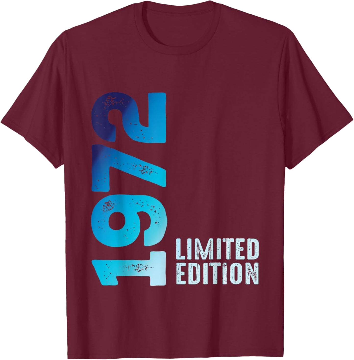 Fantastisches Jahr 1972 Vintage Since 1972 Limitierte Auflage 1972 T-Shirt - T-Shirt | Maroon
