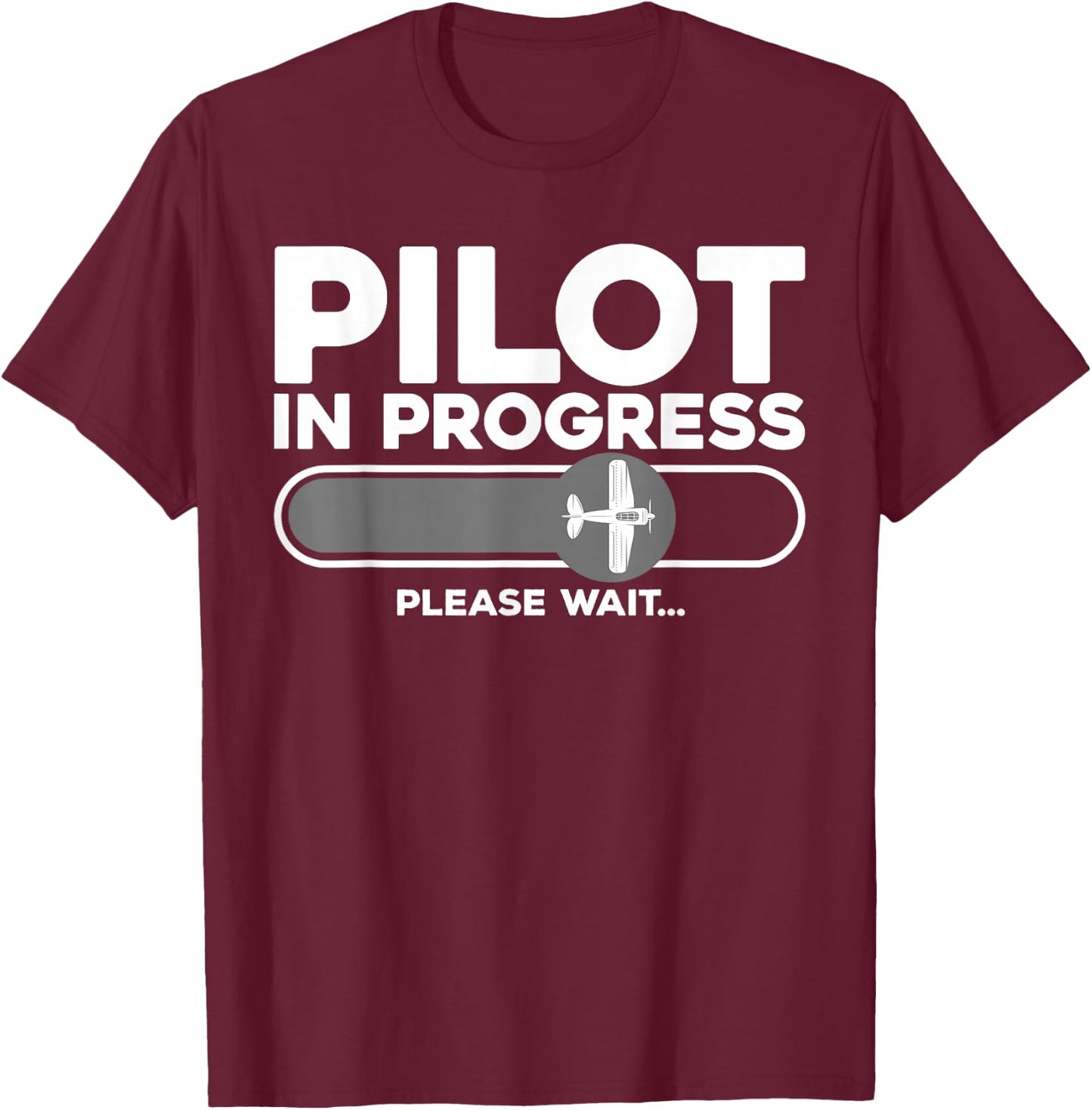 Pilot Art Men Women Airline Future Pilot Aviation Airplane T-Shirt - T-Shirt | Maroon