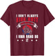 Hwa Rang Do It Kick Funny Self-Defense T-Shirt - T-Shirt | Maroon